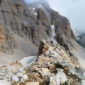 latemar sentiero sotto cima di valsorda