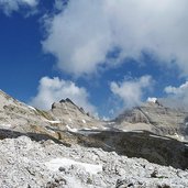 latemar corno del forcellone e campanili del latemar