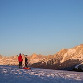 jochgrimm oclini winter latemar rosengarten gruppe personen bob