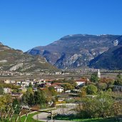 vista su vallagarina tardo autunno da pomarolo a volano fr