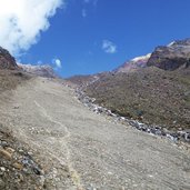 sentiero val de la mite