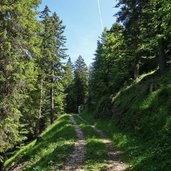 sentiero e per cima roccapiana