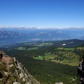 schwarzhorn aussicht auf regglberg mit aldein