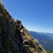 sentiero salita corno nero la rocca