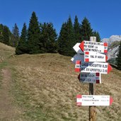 segnavia per lago di valagola