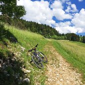 percorso mtb km dei forti presso maso splizi