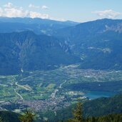 PeerRS C panarotta vista su lago di levico e levico