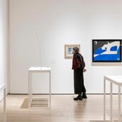 Veduta della mostra Le Collezioni del Mart Ph Mart 