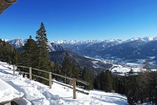 val di fiemme inverno da malga cugola