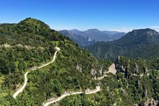 strada tremalzo sentiero monsignor giovanni antonioli presso monte nota