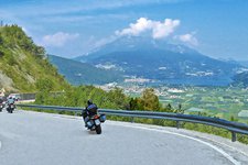 attraverso il trentino moto