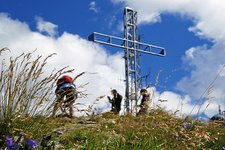 croce di vetta a cima panarotta