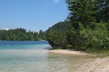 lago di tovel spiaggia tovelsee strand