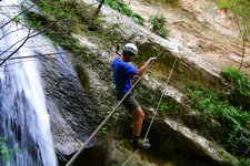 Drena Klettersteig Dreiseilbruecke