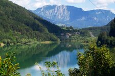 molina di fiemme frazione stramentizzo lago artificiale