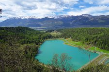 vista su lago di coredo