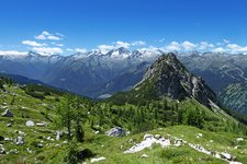 val rendena pinzolo madonna di campiglio vista vs adamello presanella