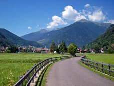 pellizzano pista ciclabile della val di sole