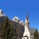 vigo di fassa inverno chiesa san giovanni dietro gruppo sassolungo