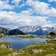 trentino Lago Nero e vista su dolomiti di Brenta