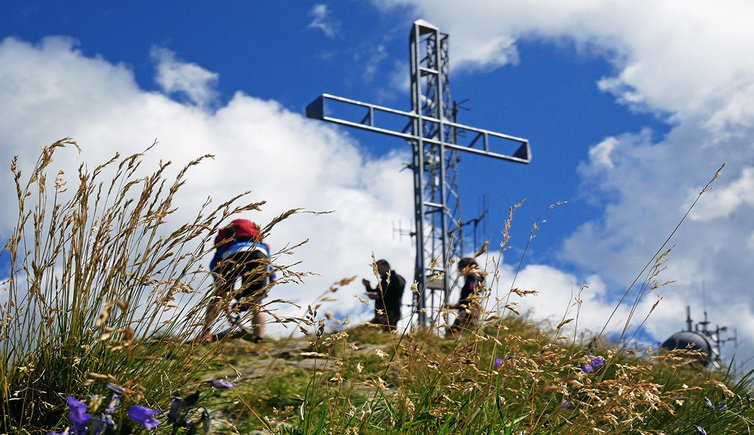 croce di vetta a cima panarotta