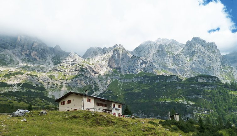 rifugio cacciatore valle di ambiez