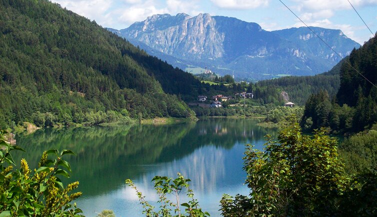 molina di fiemme frazione stramentizzo lago artificiale
