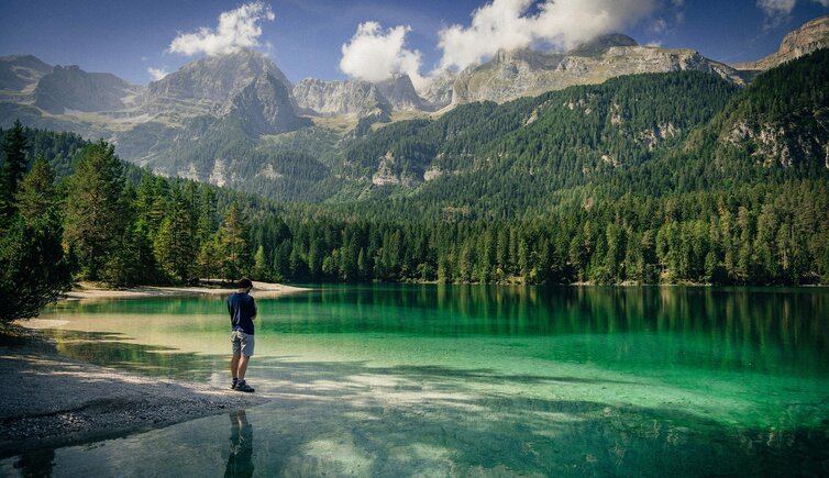 AS trentino lago di tovel persona