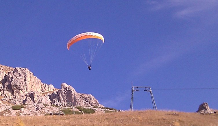 paragleiten Rosengarten Latemar