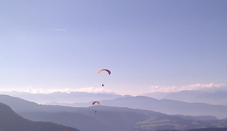 paragleiten rosengarten latemar