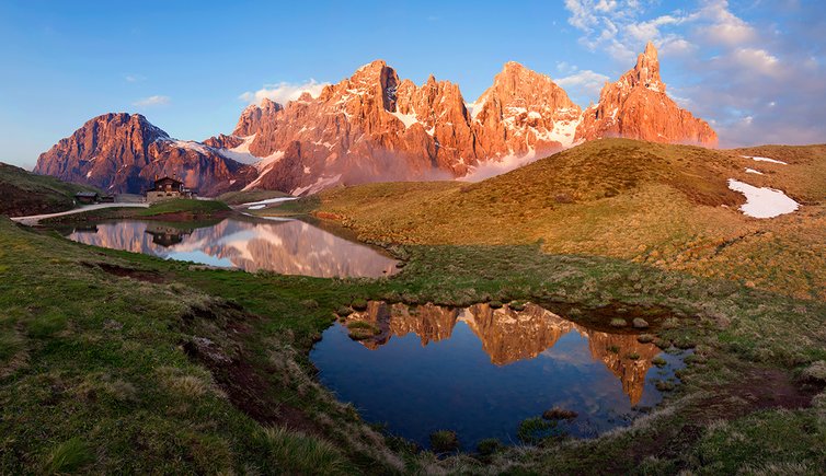 Trentino last minute tramonto pale san martino