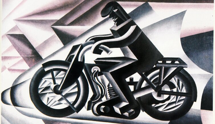 COPERTINA Fortunato Depero Il motociclista