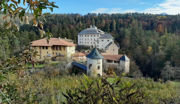 Castel Bragher estate Archivio fotografico Apt Val di Non