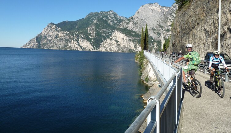 PeerRS C pedo ciclabile garda tra torbole e riva panorama sul lago fr