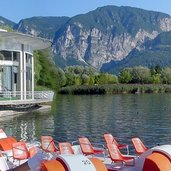 trentino lago levico panorama